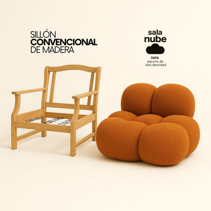 NUBE MILÁN seccional de espuma que se expande