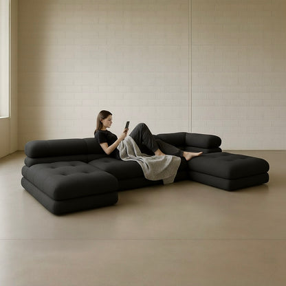 Combo NUBE®️ Pro Buen fin. Sala + Colchón + Almohada