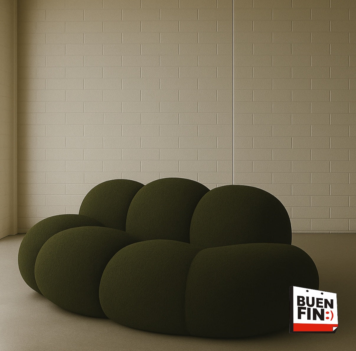 NUBE BERLÍN - Elegante sofá de espuma