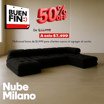 NUBE MILÁNO Modular 5 piezas